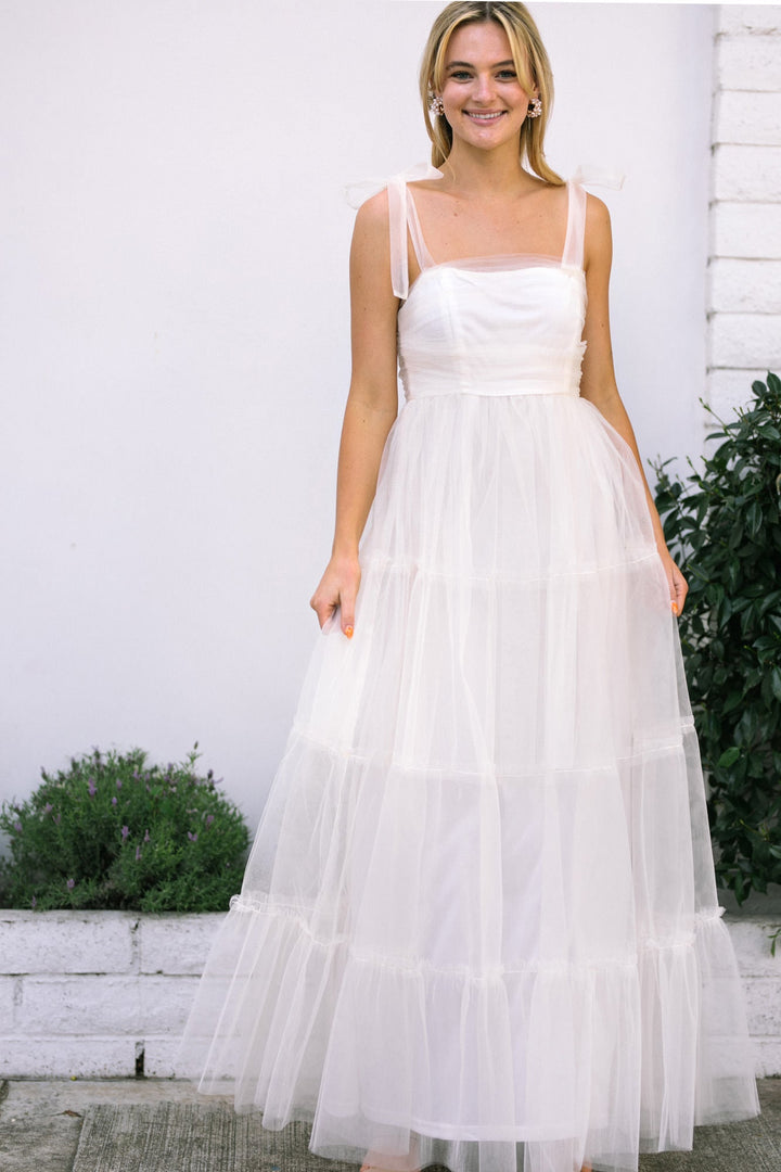 Michaela Tulle Maxi Dress