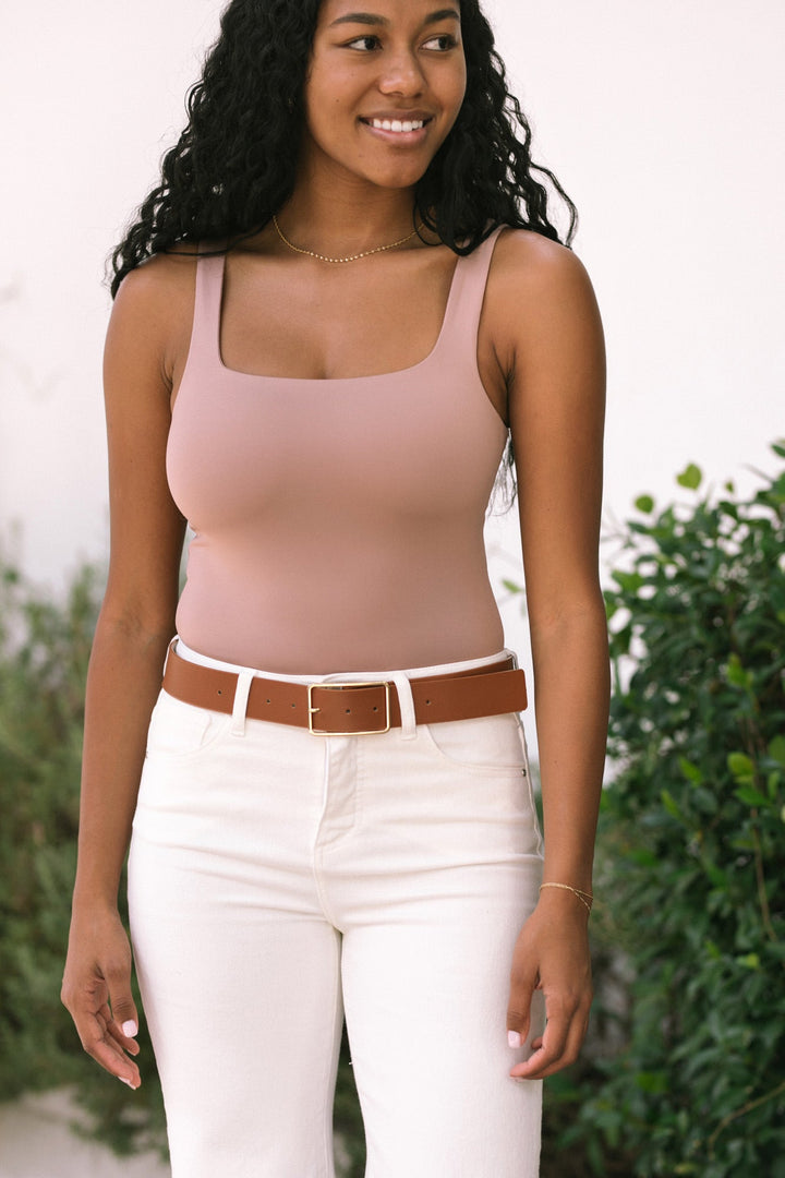 Alexia Square Neck Bodysuit