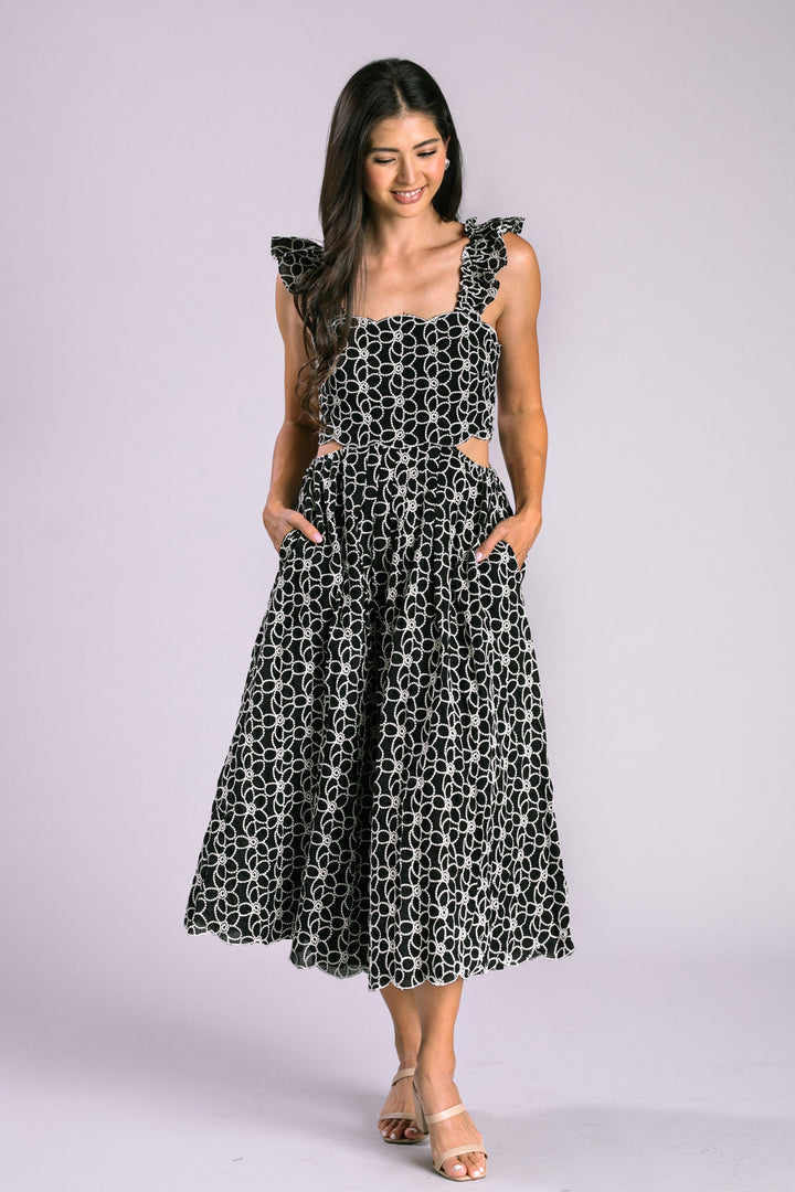 Carissa Cutout Midi Dress