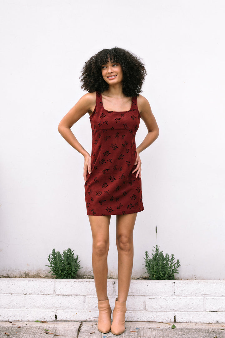 Audra Corduroy Mini Dress