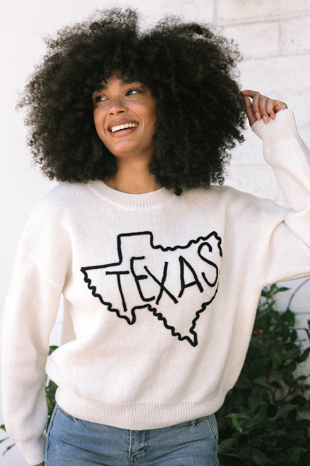 Bennie Texas Knit Sweater