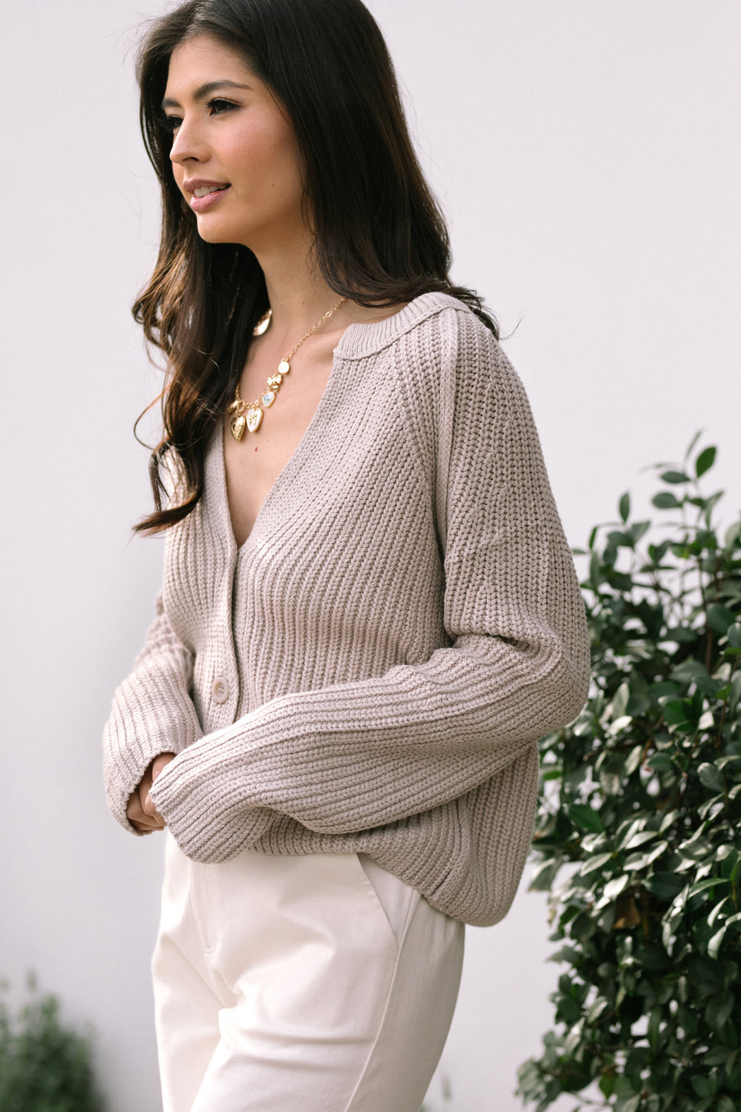 Faith V-Neck Cardigan