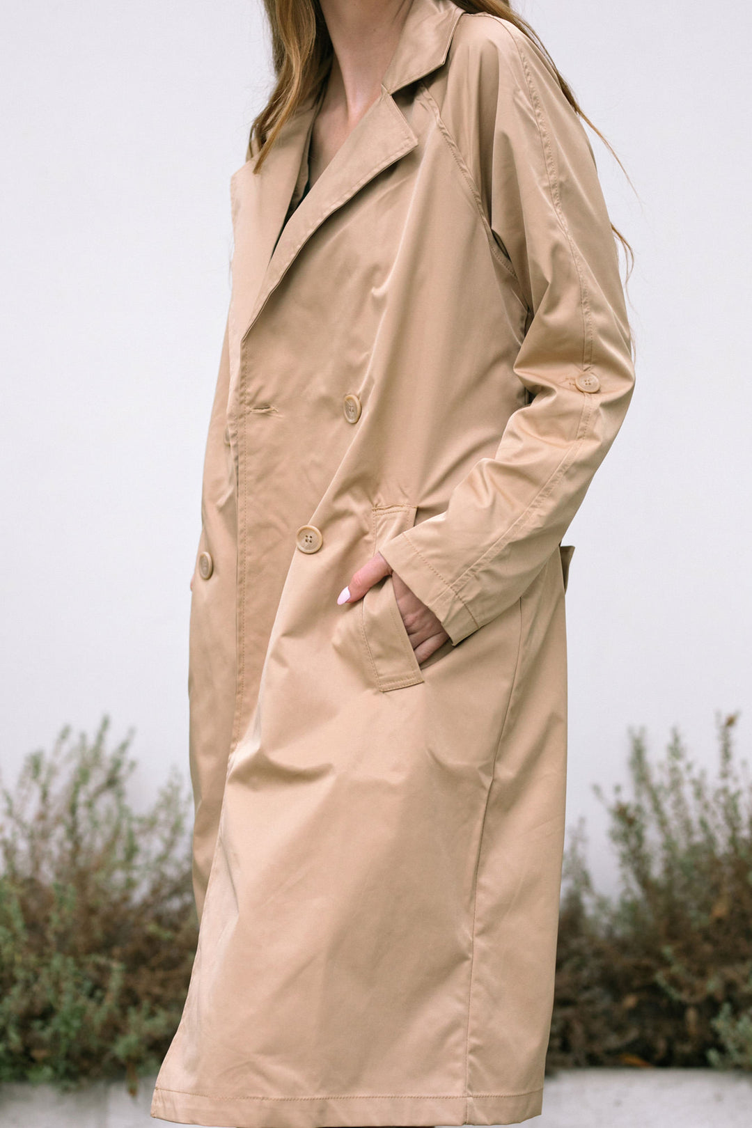 Drew Belted Trench Coat