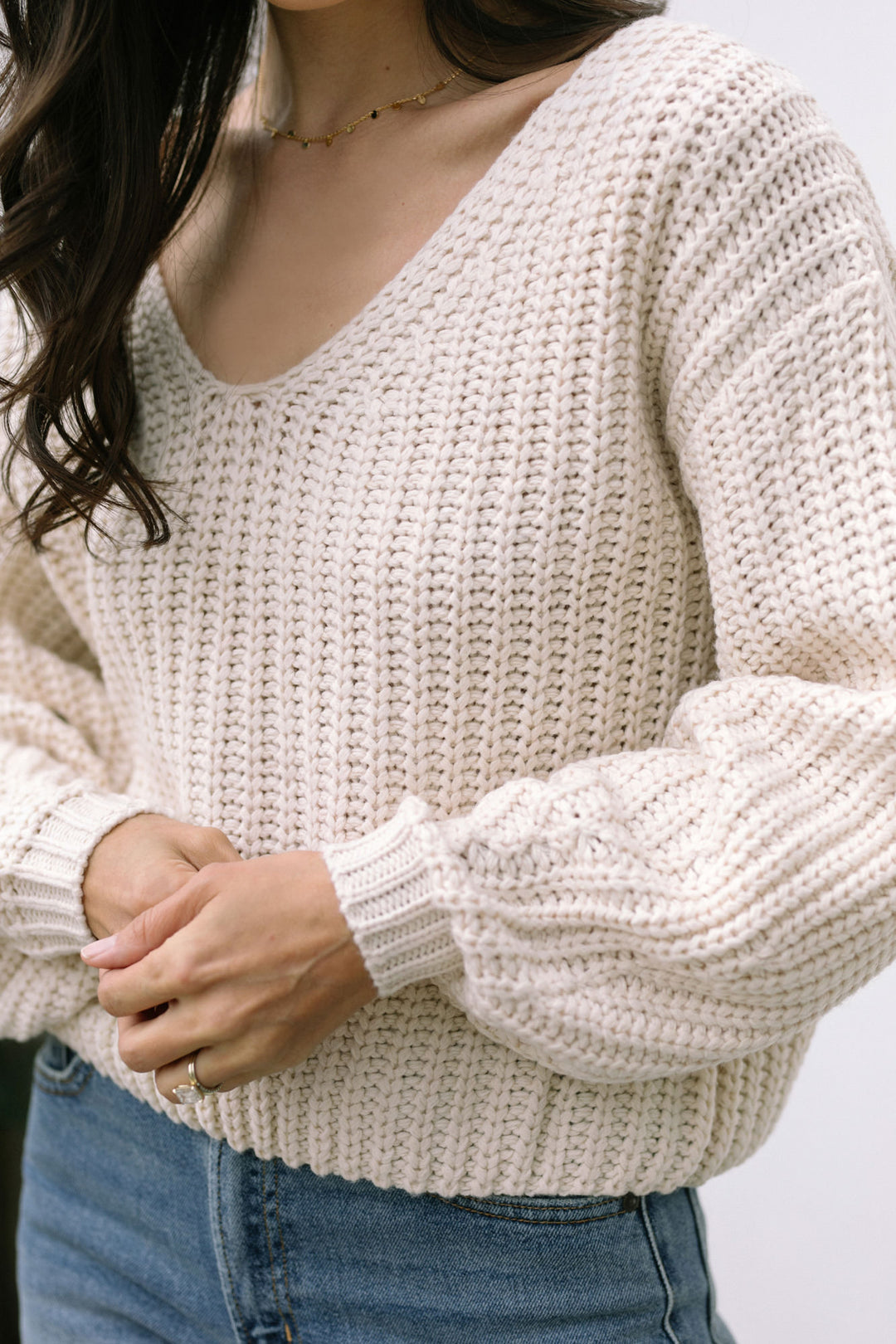 Maggie V-Neck Sweater