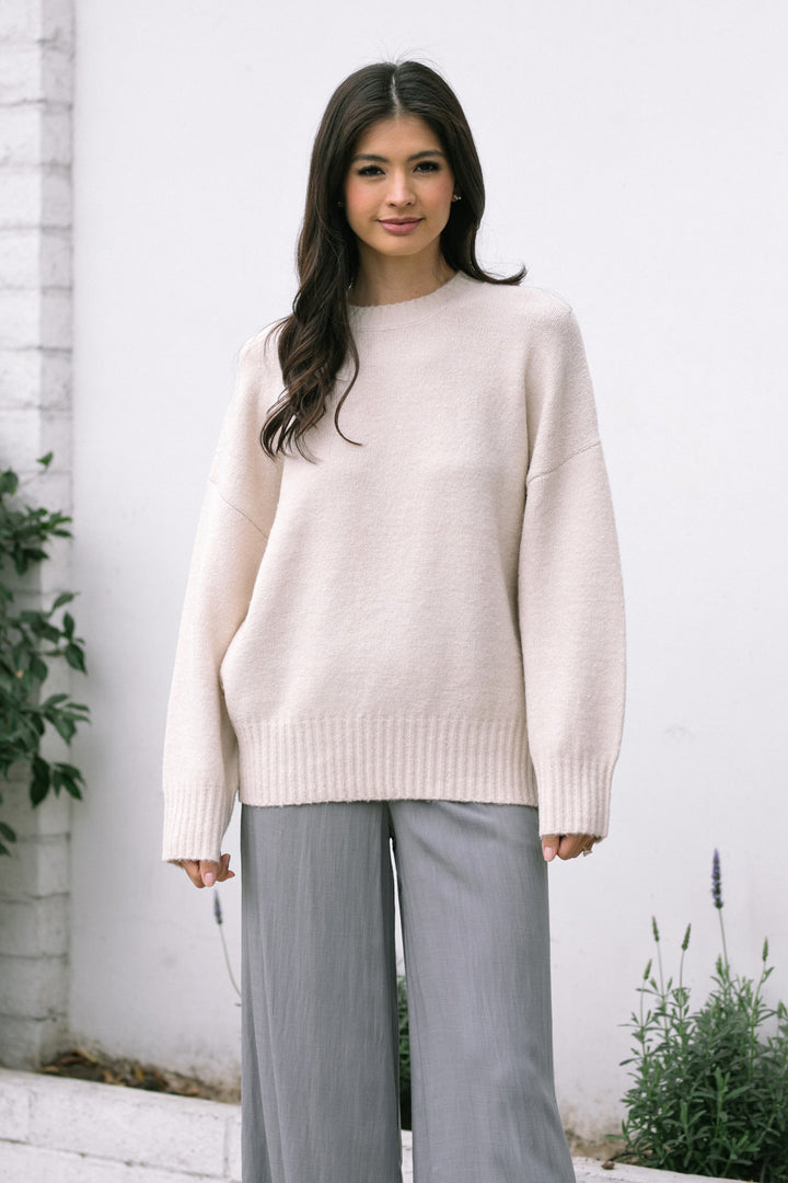 Emerson Crewneck Knit Sweater