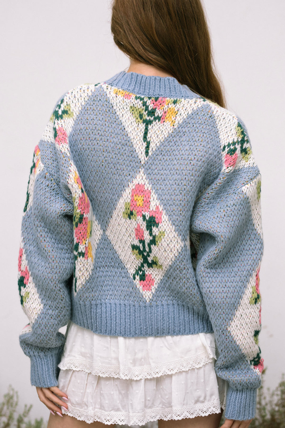 Marlow Floral Buttoned Cardigan