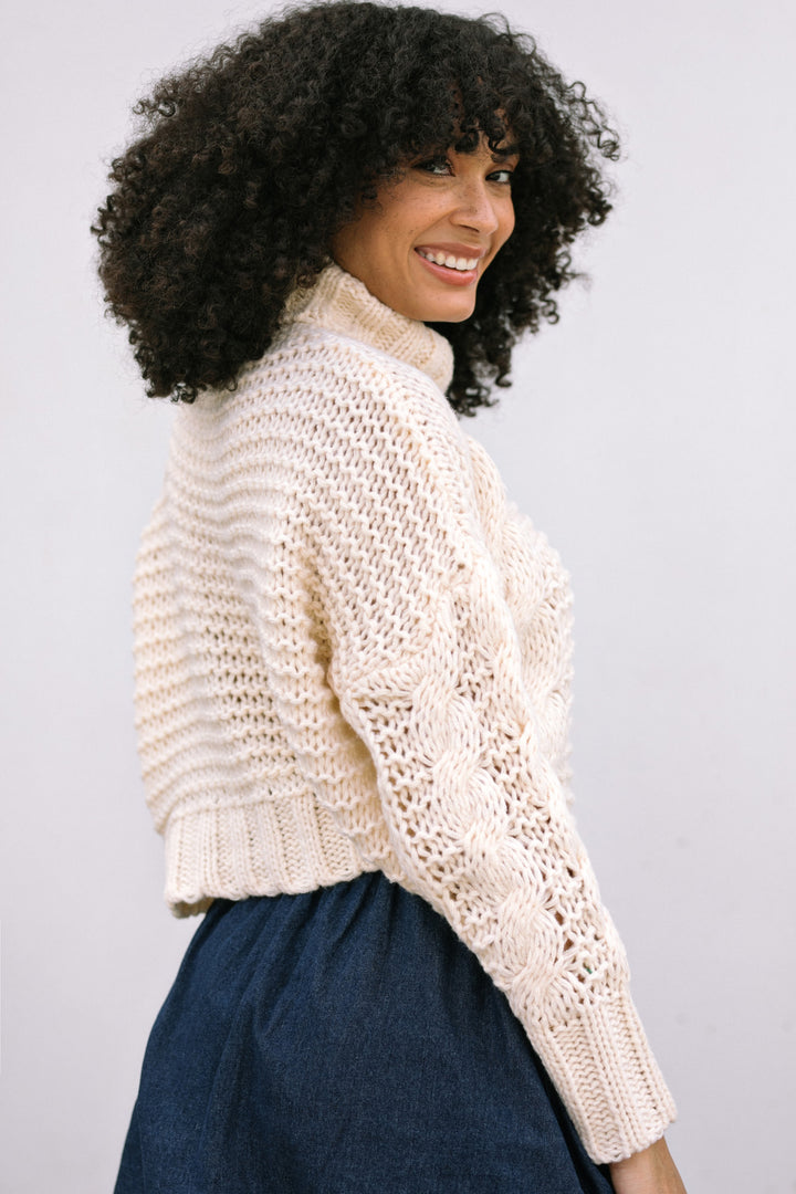 Lucinda Turtleneck Knit Sweater