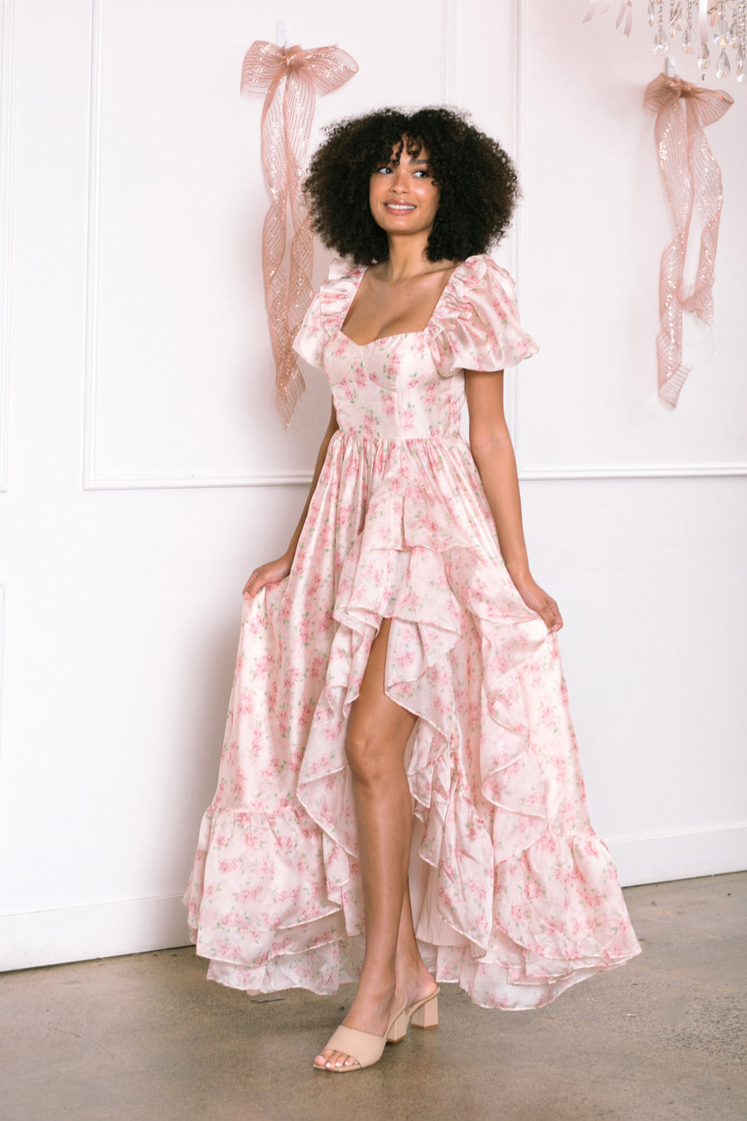 Giselle Ruffled Maxi Dress