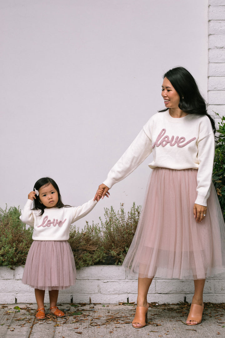 Mini Lily Love Sweater