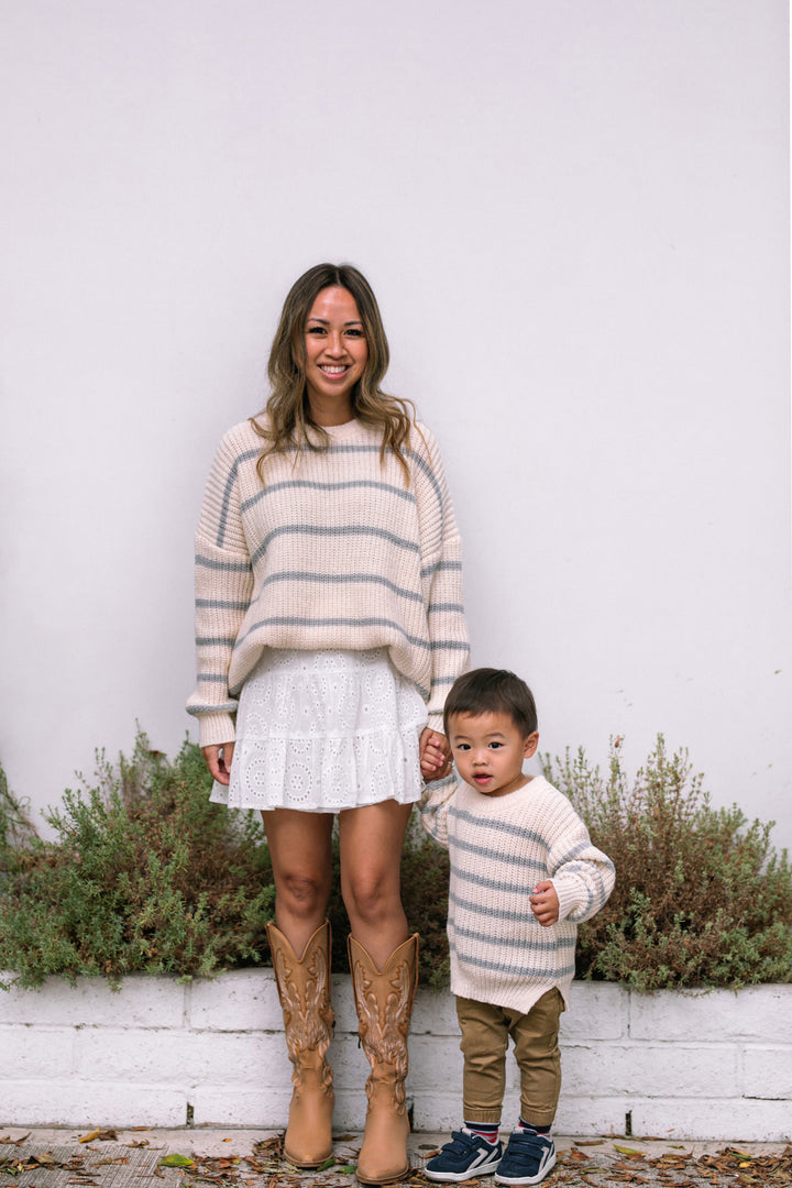 Phoebe Striped Knit Sweater