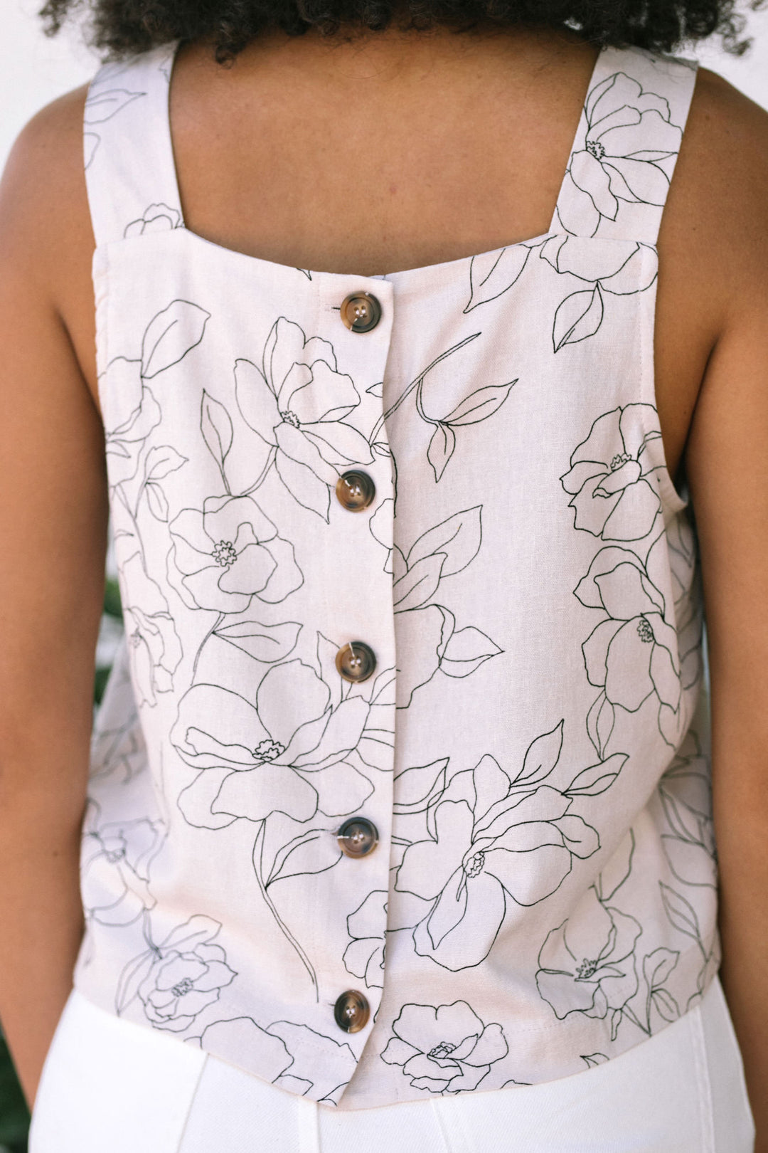 Yani Sleeveless Floral Tank