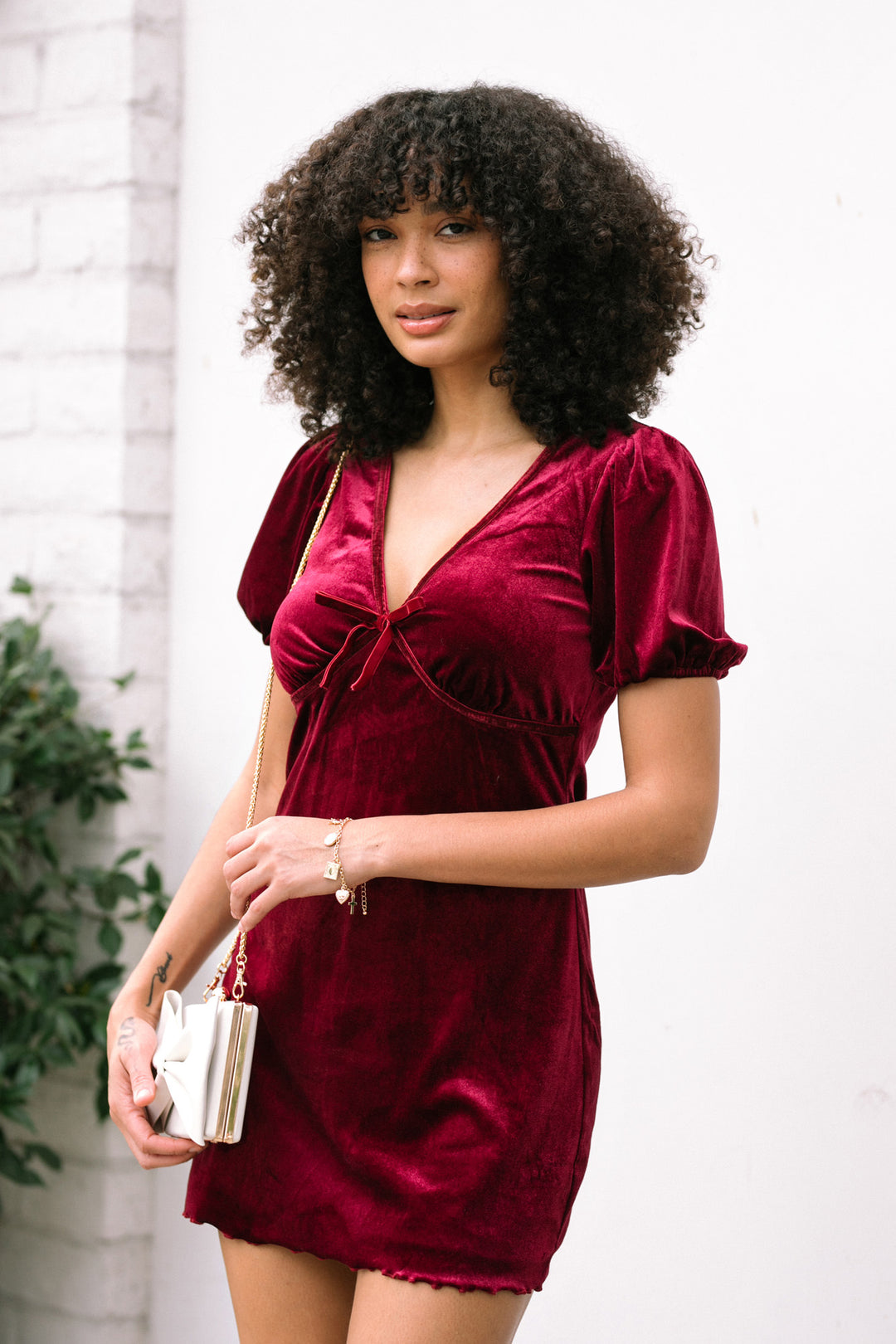 Scarlett Velvet Mini Dress