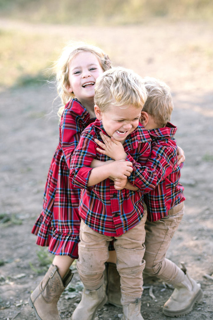 Mini Carol Plaid Shirt