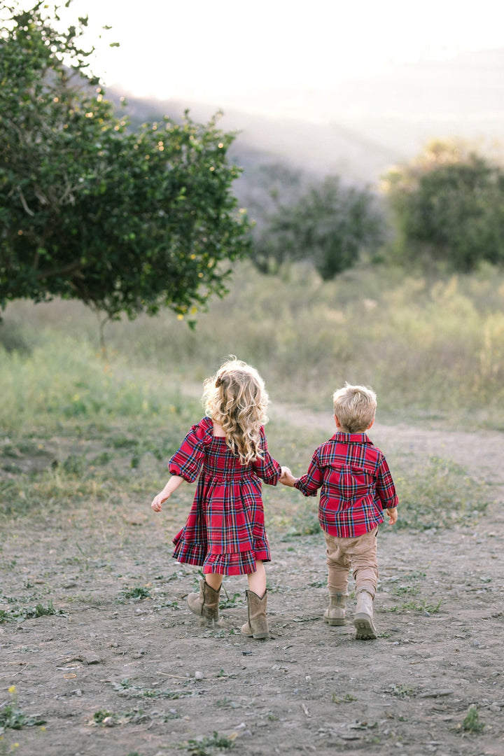 Mini Carol Plaid Shirt