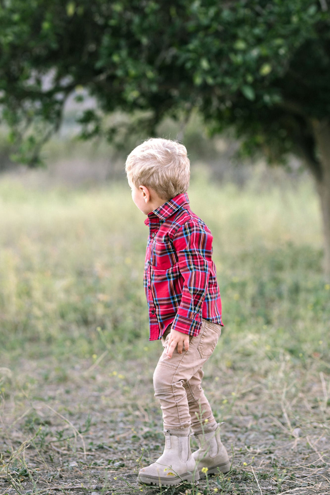 Mini Carol Plaid Shirt