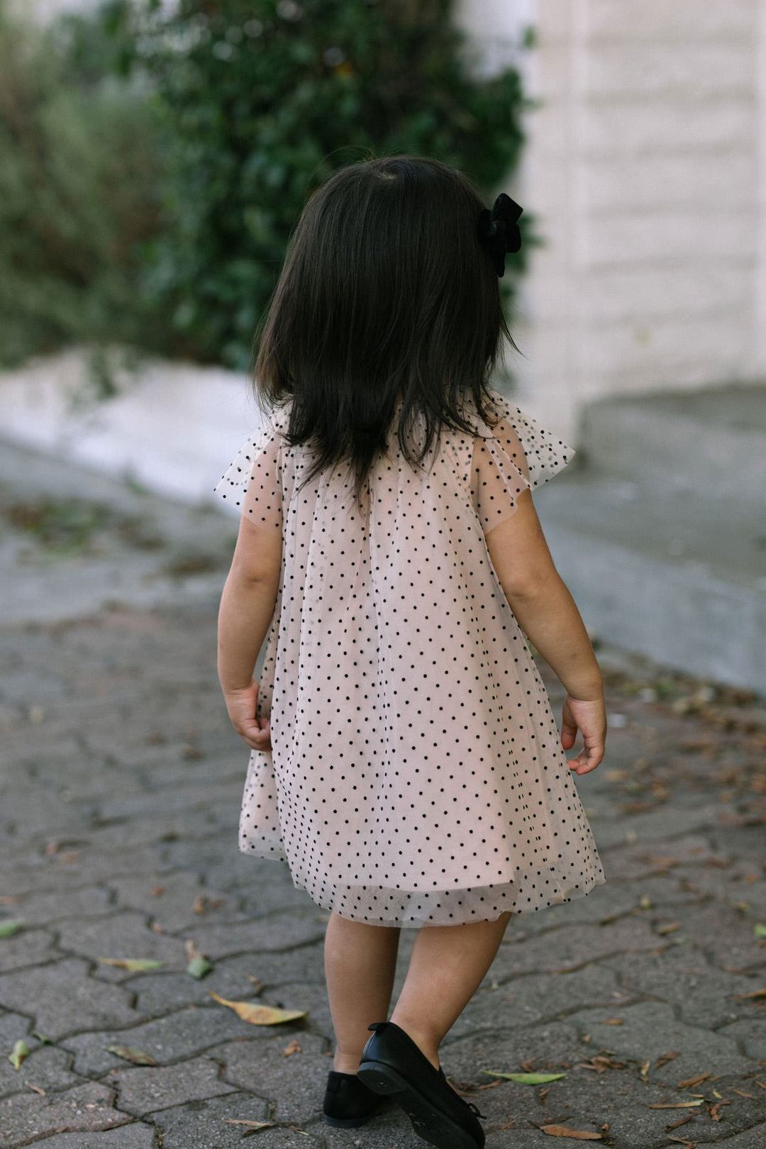 Mini Nadia Dotted Tulle Dress