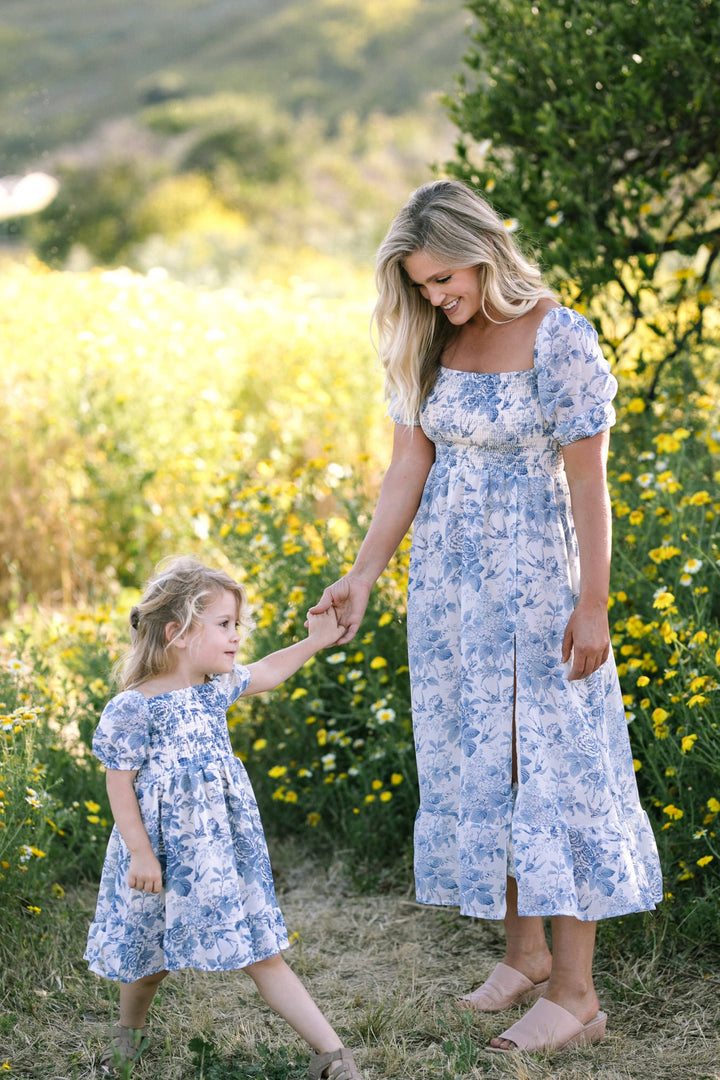 Mini Zoey Smocked Dress