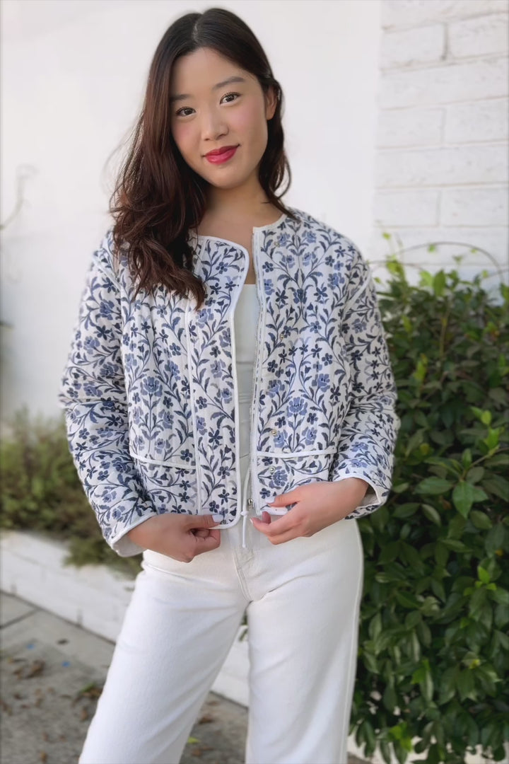 Amy Quilted Floral Jacket