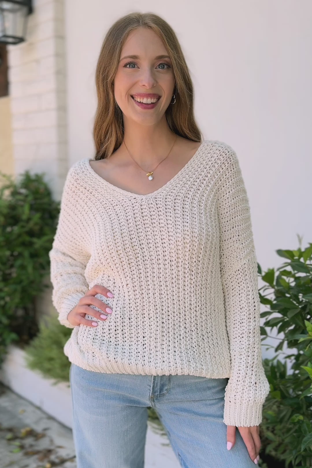 Tiana V-Neck Sweater