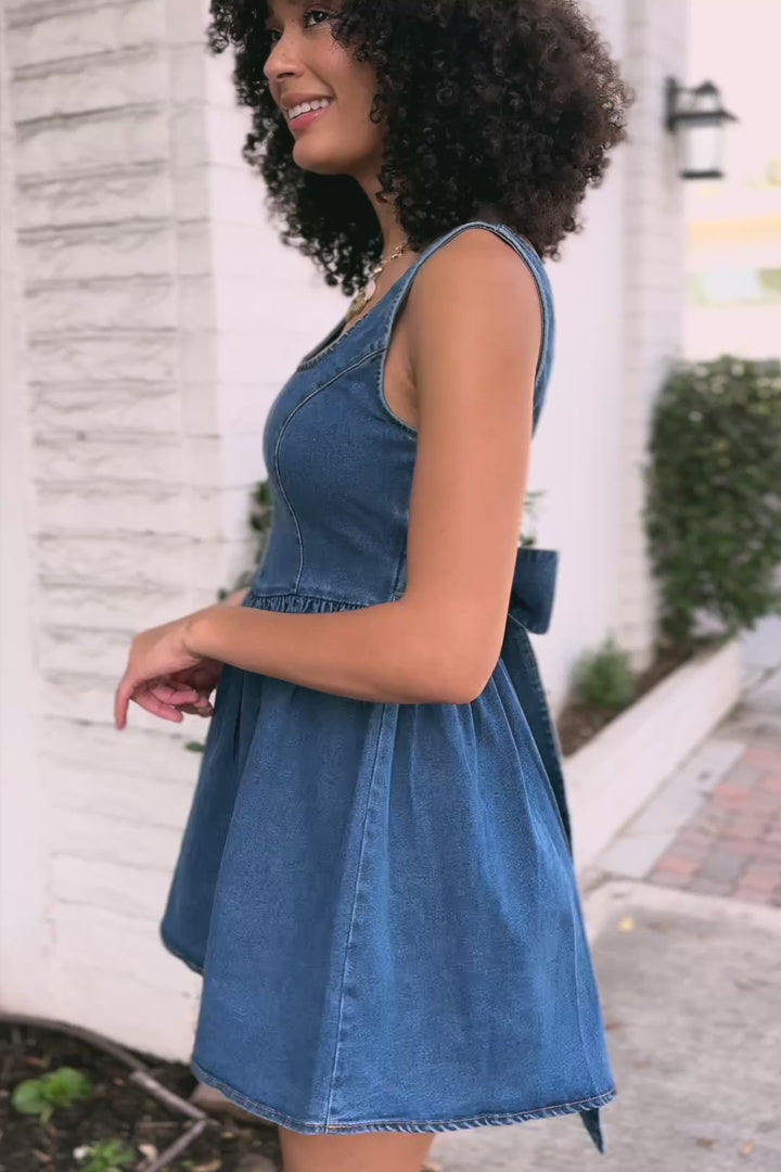 Marissa Denim Mini Dress